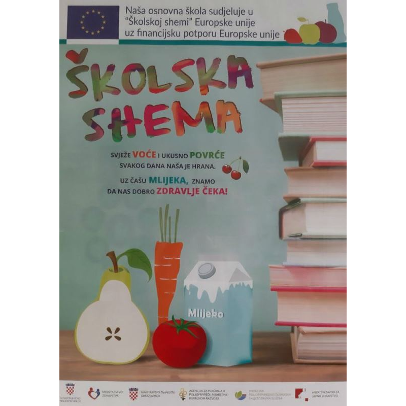 školska shema plakat