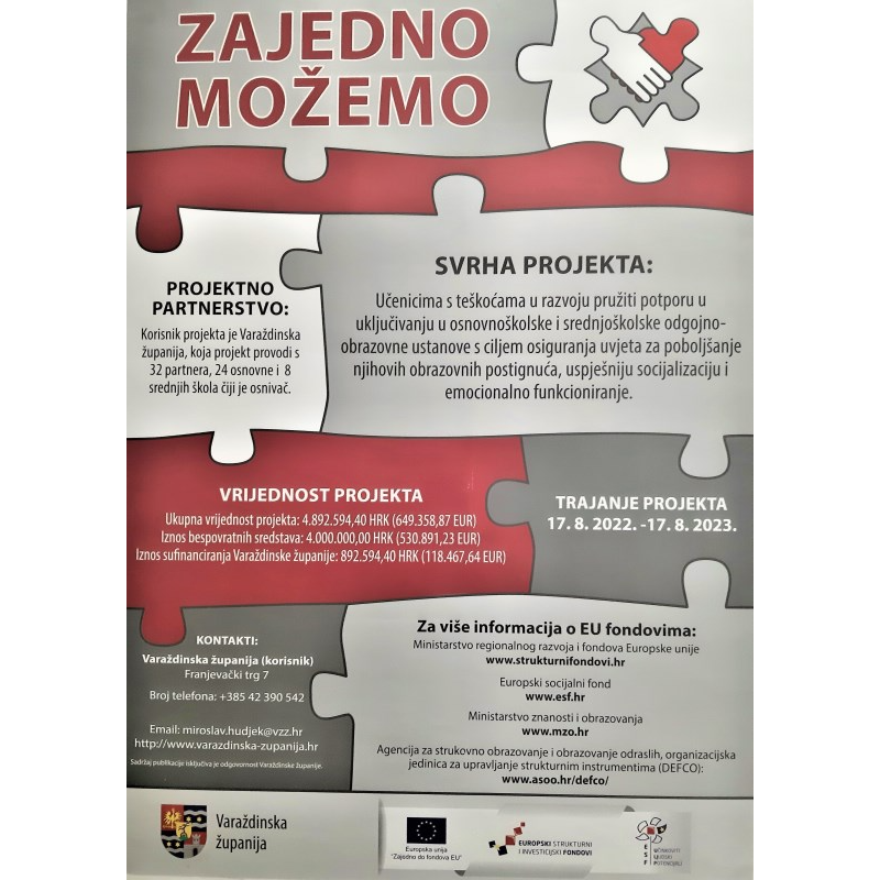 plakat zajedno mozemo