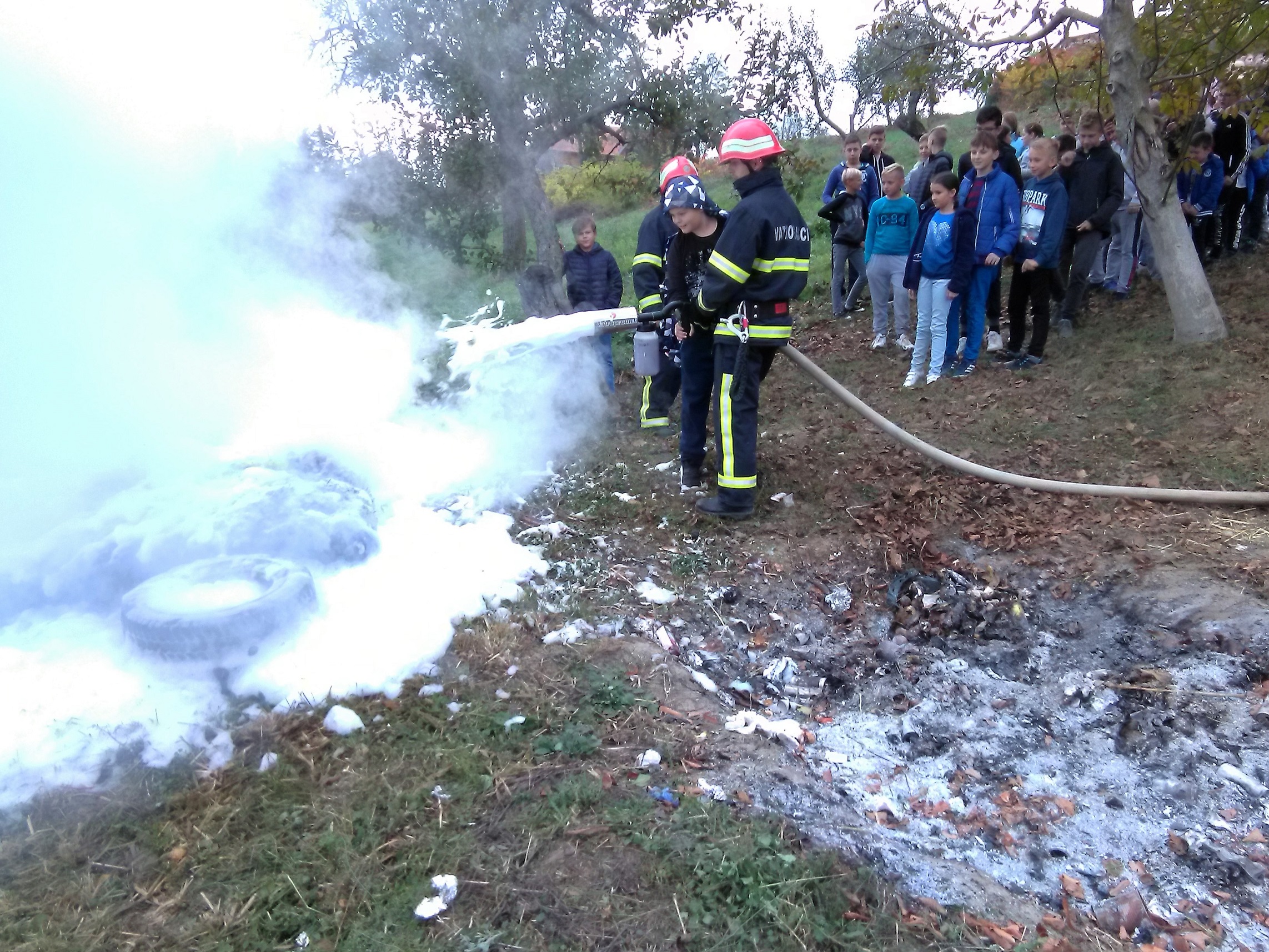 gašenje pjenom